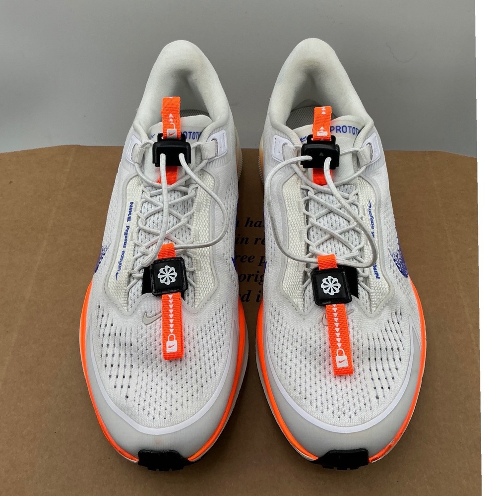 Nike Pegasus EasyOn Blueprint White Racer Blue Orange HM0375-900 Mens 10